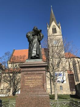 Martin Luther (1483-1546) (Statue) (Erfurt)